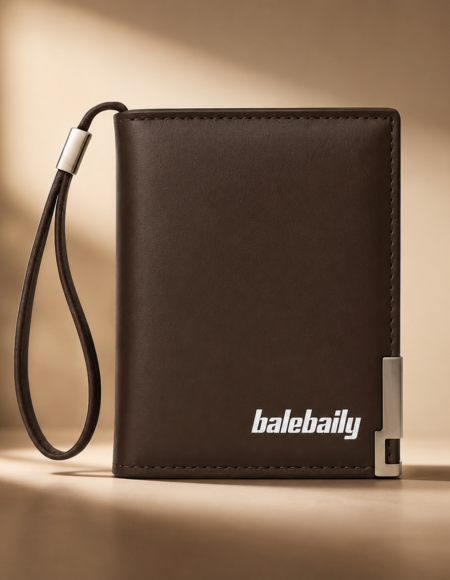 Allxo Baellery Half-Long Wallet | Zipper Secured | Unisex