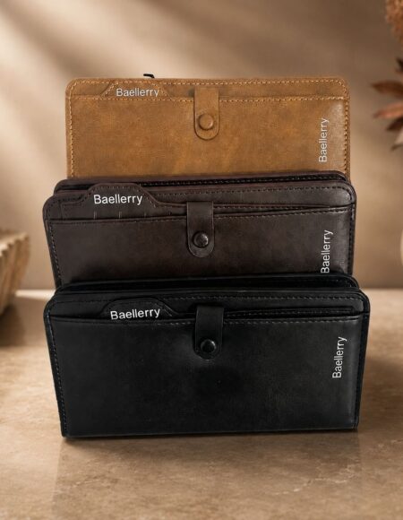 Baellerry (Business Class) | Premium Genuine Leather Long Wallet