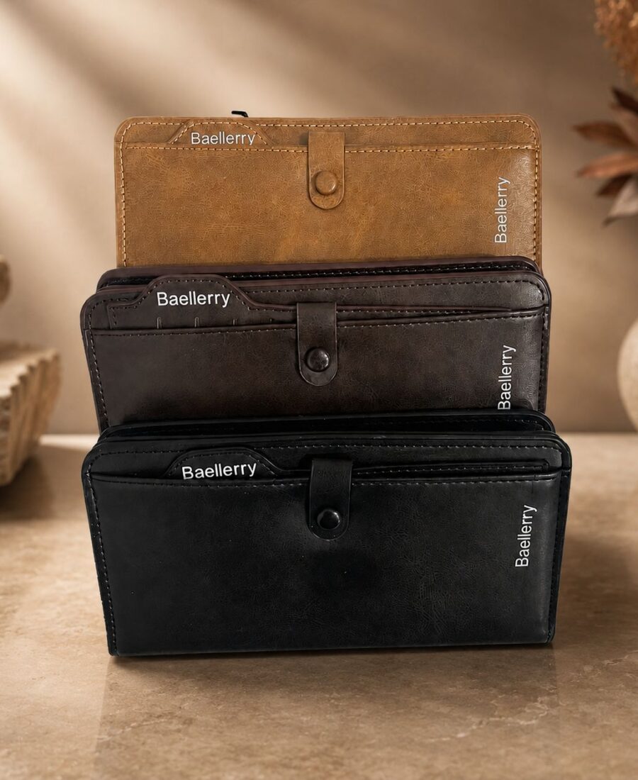 Baellerry (Business Class) | Premium Genuine Leather Long Wallet